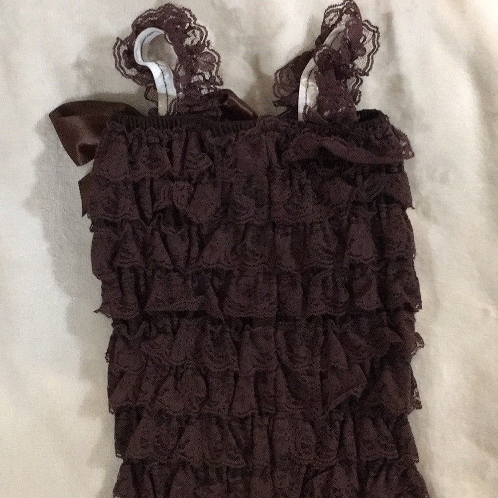 Brown petti romper - Picture 8 of 9